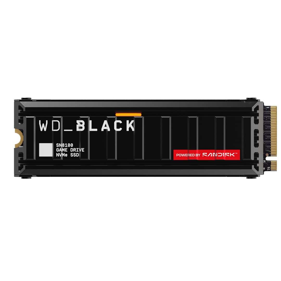 SSD WD Black SN8100  with HS  1TB WDS100T1XHM