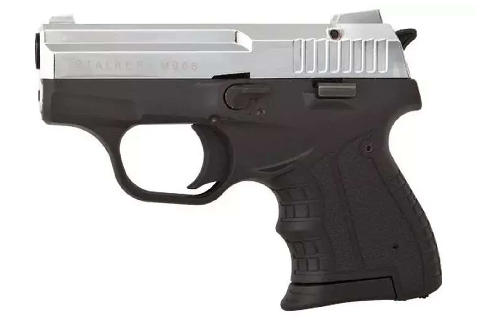 Pistolet hukowy alarmowo sygnałowy STALKER M906 BAS kal. .22 Long Blank (6 mm) Chrom błysk