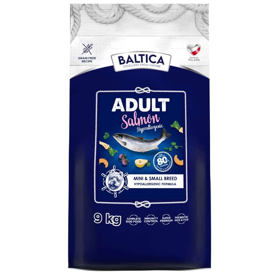 BALTICA EXCELLENT Adult Salmon Hypoallergenic XS / S 9kg