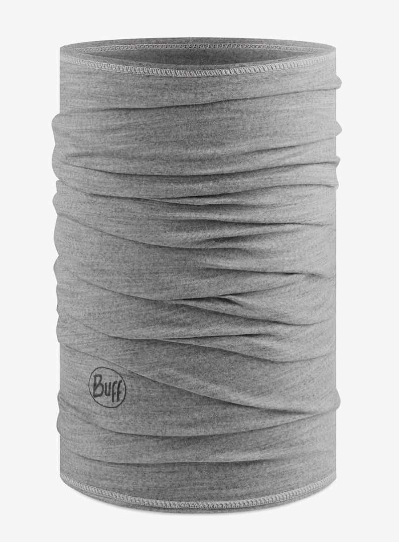 Chusta wielofunkcyjna Buff Merino Lightweight, solid lightgrey