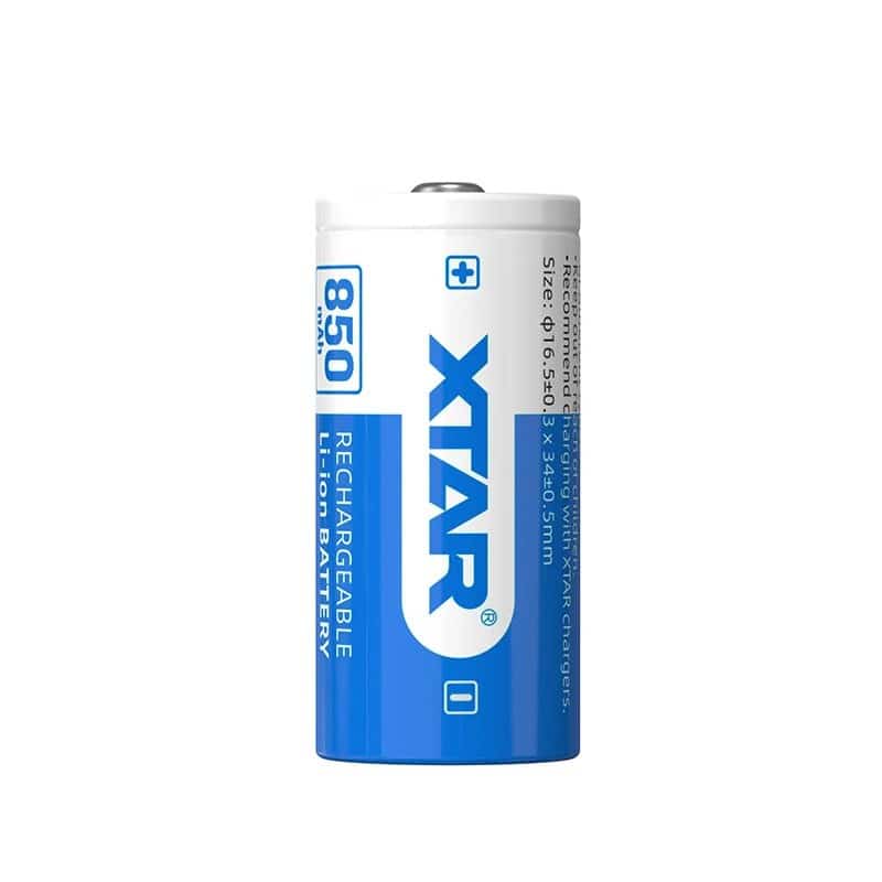 XTAR AKUMULATOR 16340/R-CR123 3,7V 850mAh
