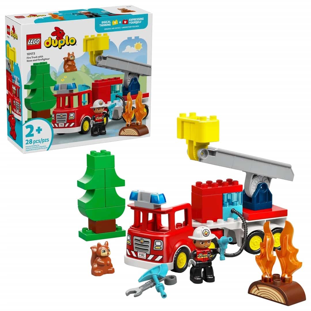 LEGO Duplo 10473 - Wóz strażacki z wężem