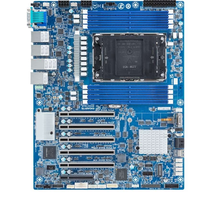 Płyta główna Gigabyte MS03-6L0 LGA4677 Intel Xeon