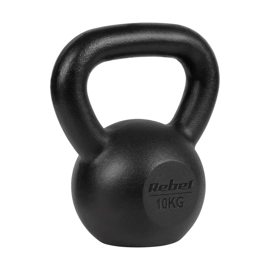 REBEL ACTIVE KETTLEBELL ŻELIWNY 10 KG