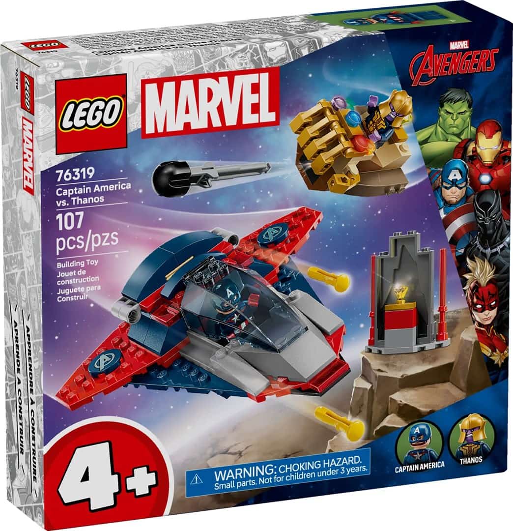LEGO Marvel Kapitan Ameryka kontra Thanos 107 elementów