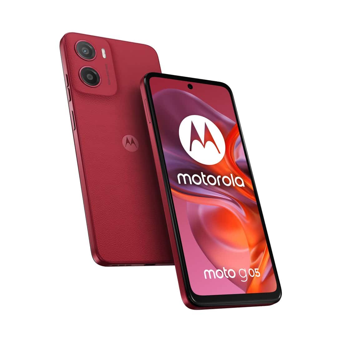 Motorola Moto G05 4/256GB Plum Red Smartfon