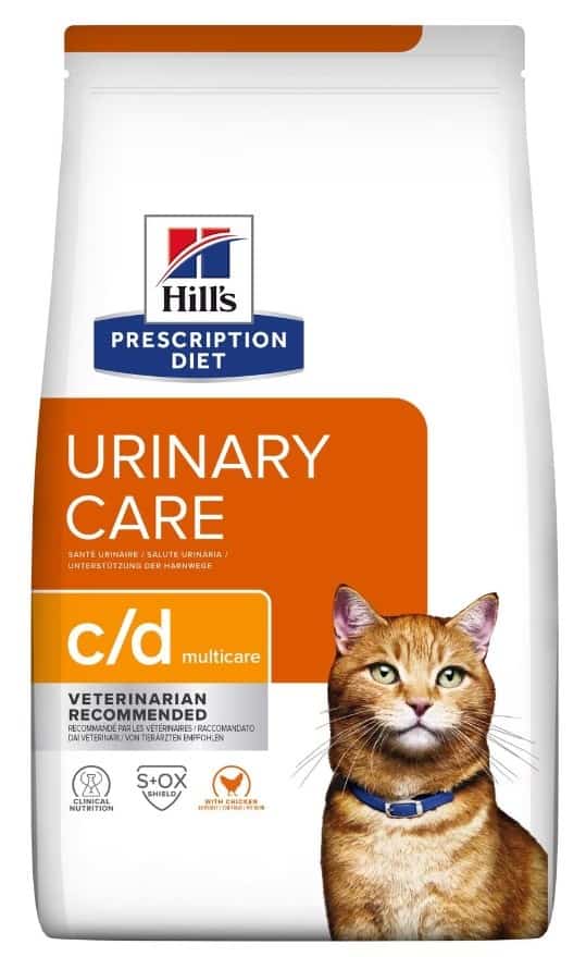 HILL'S Prescription Diet Feline c/d Urinary Care - sucha karma dla kotów z chorobami układu moczowego - 1,5 kg (OUTLET)