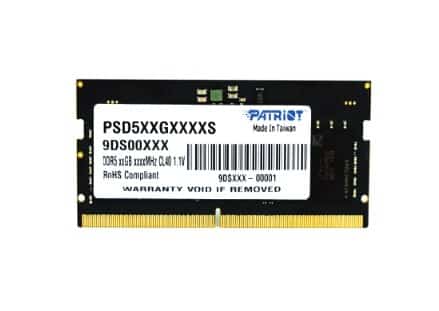 PATRIOT DDR5 32GB 4800MHz SO-DIMM Signature
