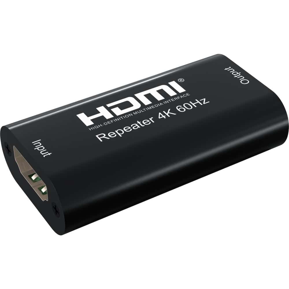 TECHLY WZMACNIACZ EXTENDER SYGNAłU 4K HDMI DO 40M
