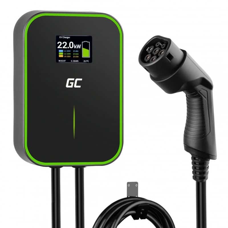 Wallbox Green Cell EV PowerBox 22kW z kablem 6m