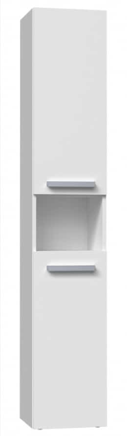 Szafka łazienkowa NEL I 31x30xH174 biel mat