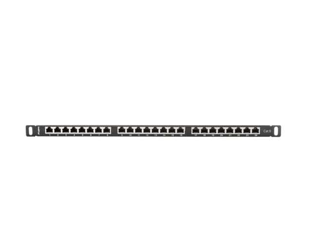 Patch panel Lanberg PPS6-0024-B, kat. 6, 0.5U