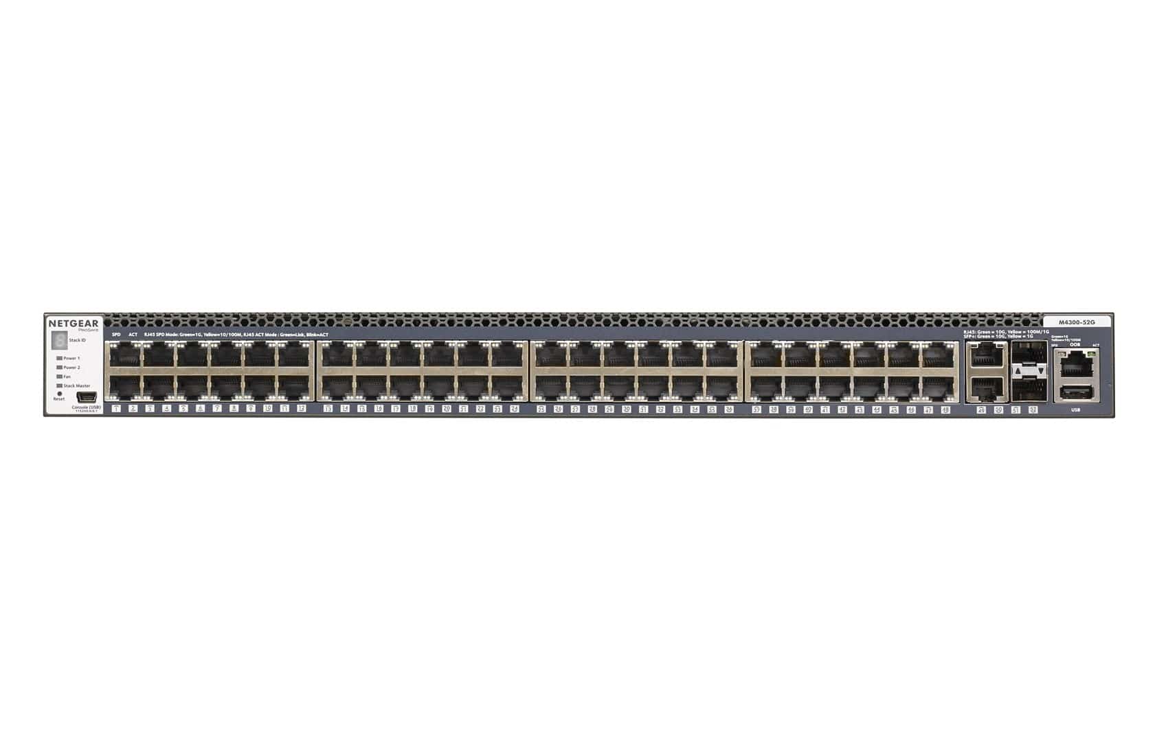 Switch Netgear GSM4352S-100NES 52p Zarządzany