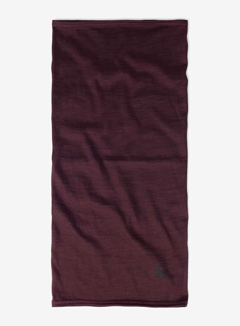 Chusta wielofunkcyjna Buff Merino Lightweight, solid garnet