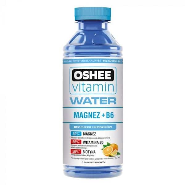 OSHEE VITAMIN WATER MAGNEZ+ ZERO B6 555 ML
