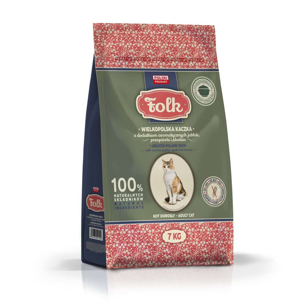 FOLK Wielkopolska kaczka z dodatkiem aromatycznych jabłek, przepiórki i śledzia 7kg
