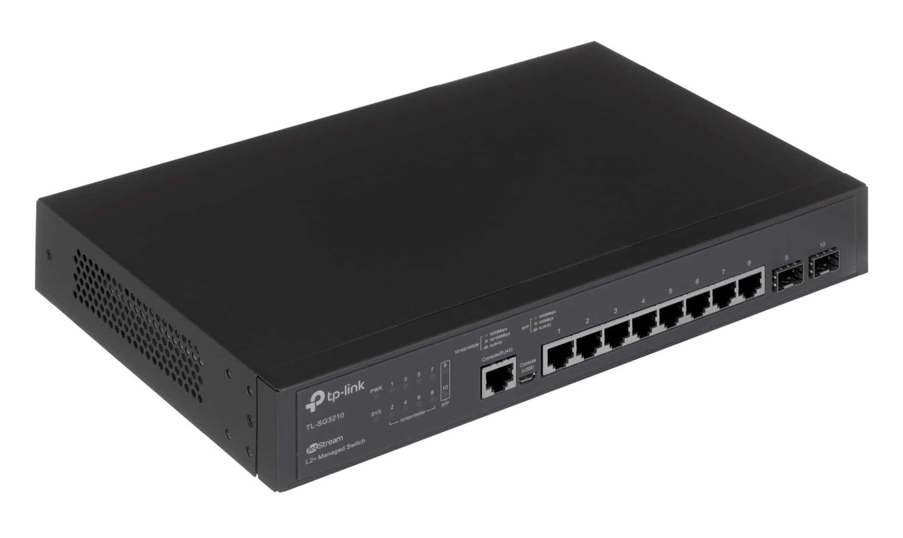 Switch TP-LINK TL-SG3210 - Czarny, LED