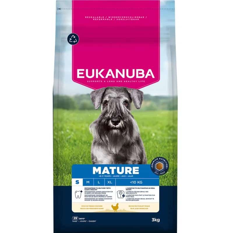 EUKANUBA Mature Small rich in chicken 3kg