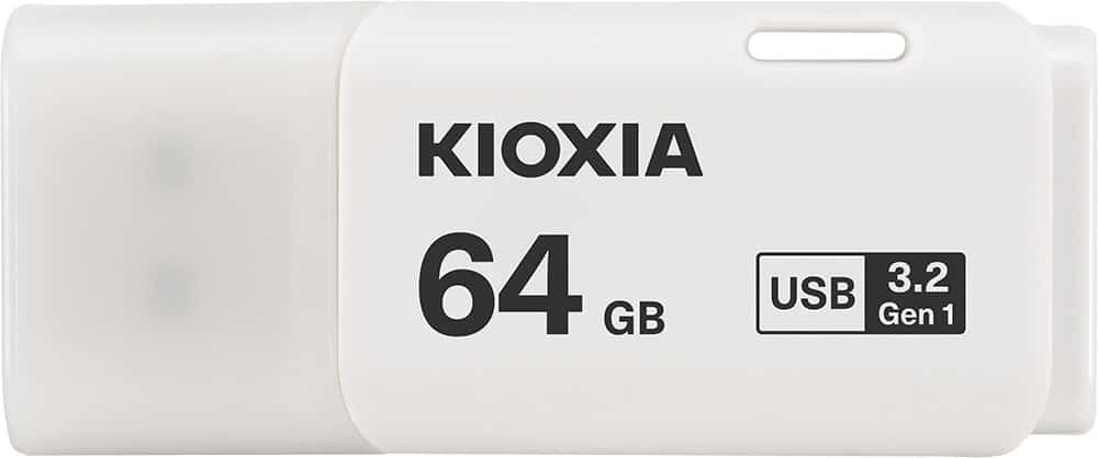 KIOXIA FlashDrive U301 Hayabusa 64GB Biały