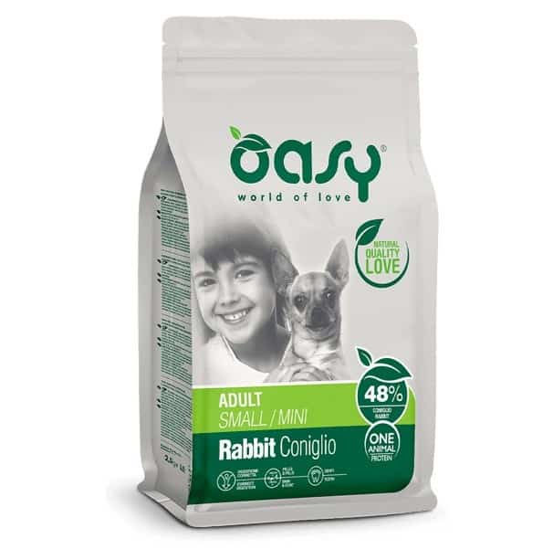 Oasy One Animal Protein Adult S/M Rabbit 2,5kg
