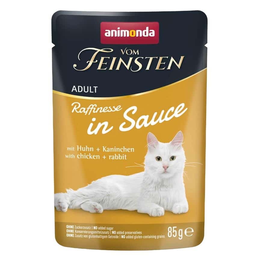 ANIMONDA VF Raffinesse in Sauce with chicken+rabbit 85g