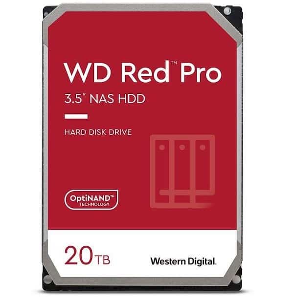 Dysk HDD WD Red Pro 20 TB 3.5" 7200 obr/min