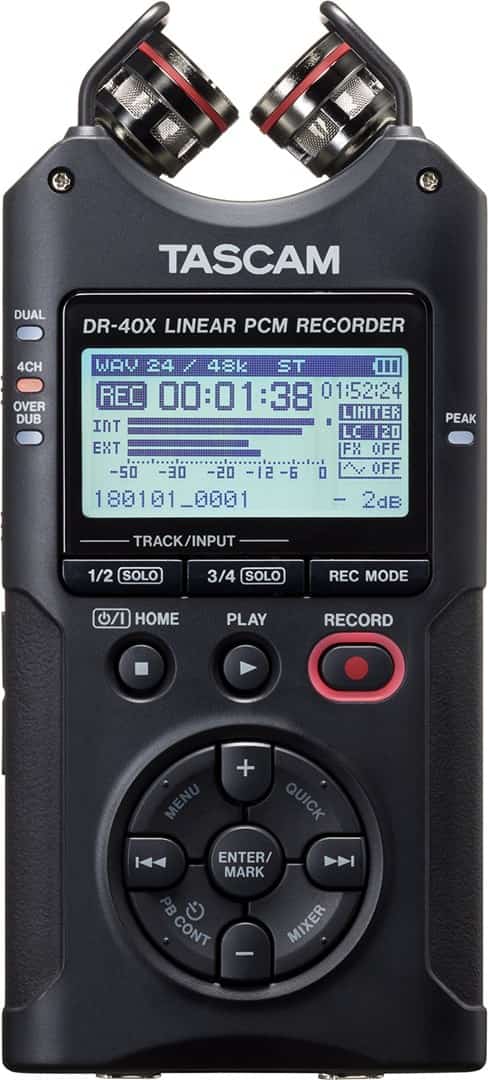 Tascam DR-40X - Przenośny rejestrator 4 kan.
