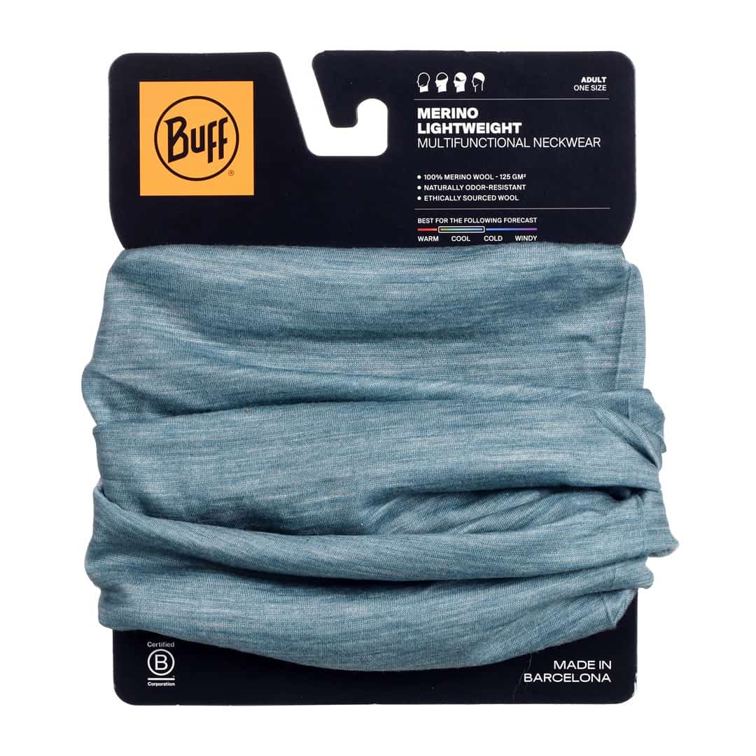 Chusta wielofunkcyjna Buff Merino Lightweight, solid pool