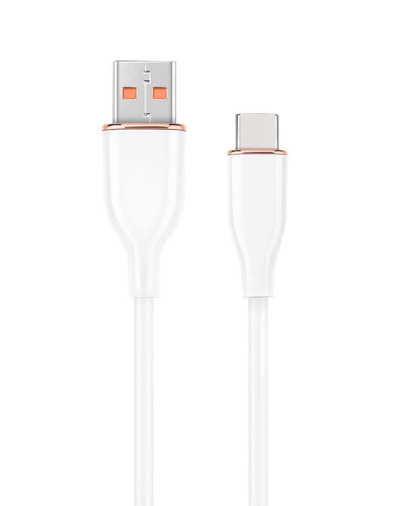 GEMBIRD KABEL USB TYPE-C, ŁADOWANIE I TRANSMISJA, "PREMIUM SILICON" OPLOT SILIKONOWY, 1.5M, BIAŁY