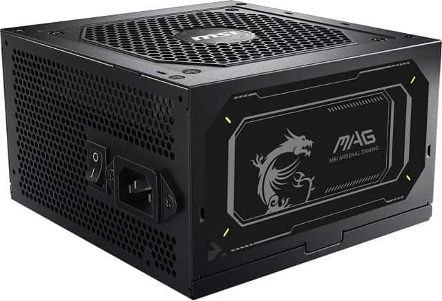 Zasilacz MSI MAG A850GL 850W 80+ Gold ATX 3.1
