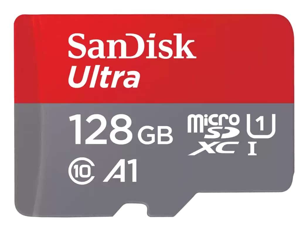 SANDISK ULTRA microSDXC 128GB 140MB/s + SD ADAPTER