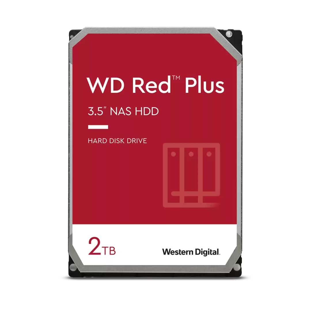 Dysk HDD WD Red Plus 2 TB 3.5" 5400 RPM