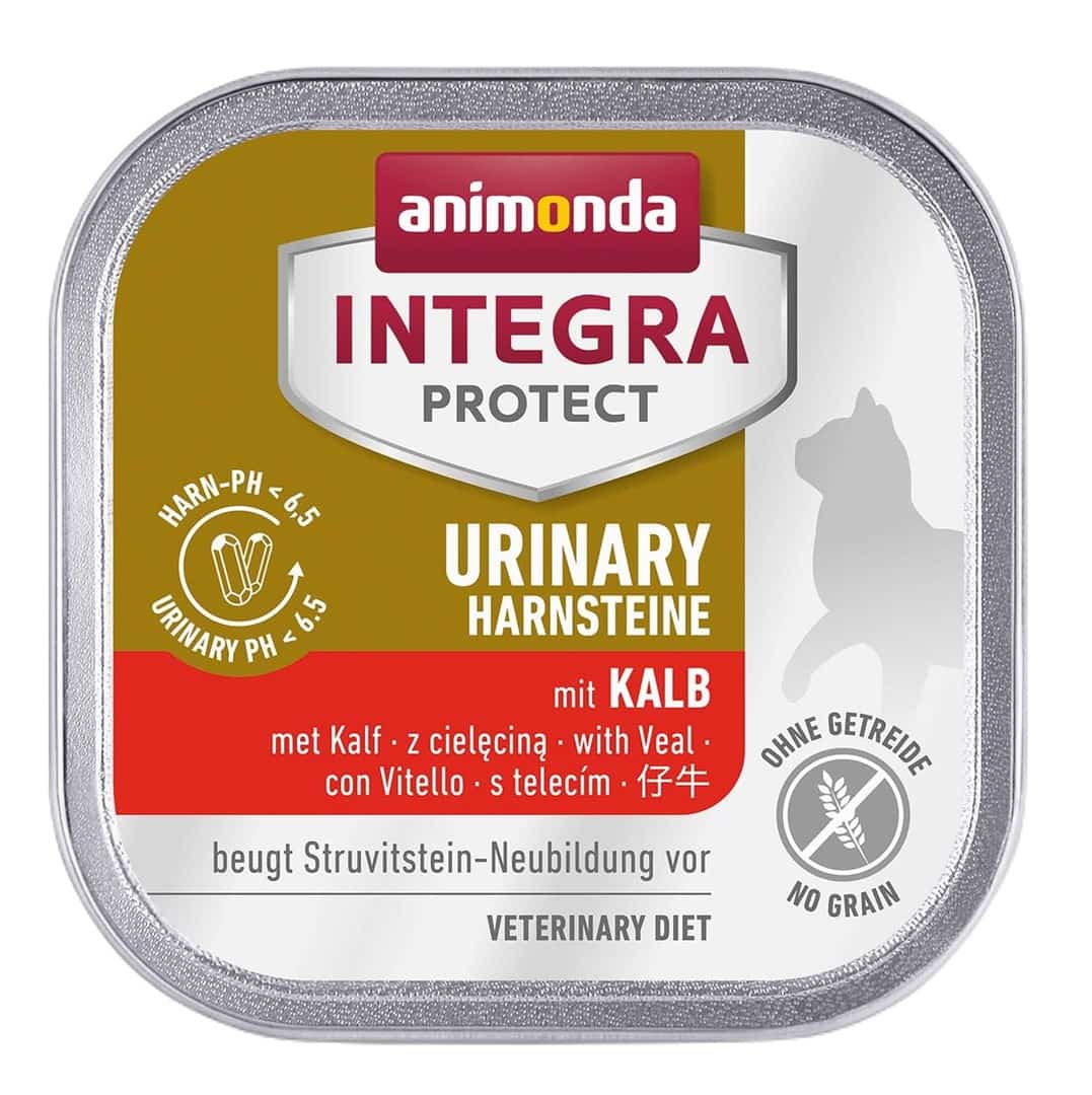 ANIMONDA Integra Protect Urinary Struvit cielęcina - mokra karma dla kota -  100 g