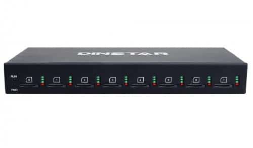 Dinstar UC2000-VE-8G - VoIP GSM Bramka, 8*GSM Channels