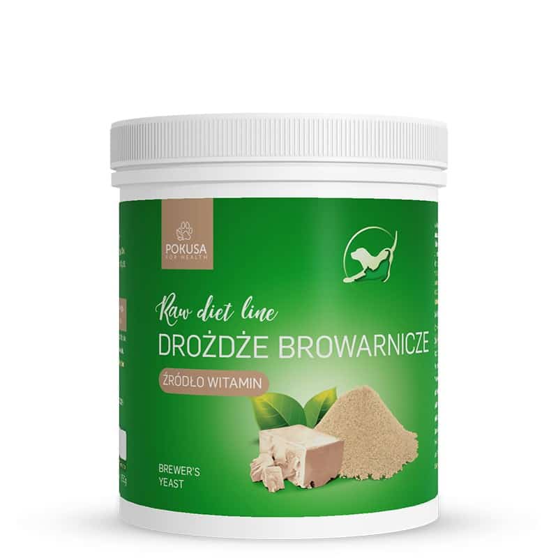 Pokusa Raw Diet Line Drożdże browarnicze 250g