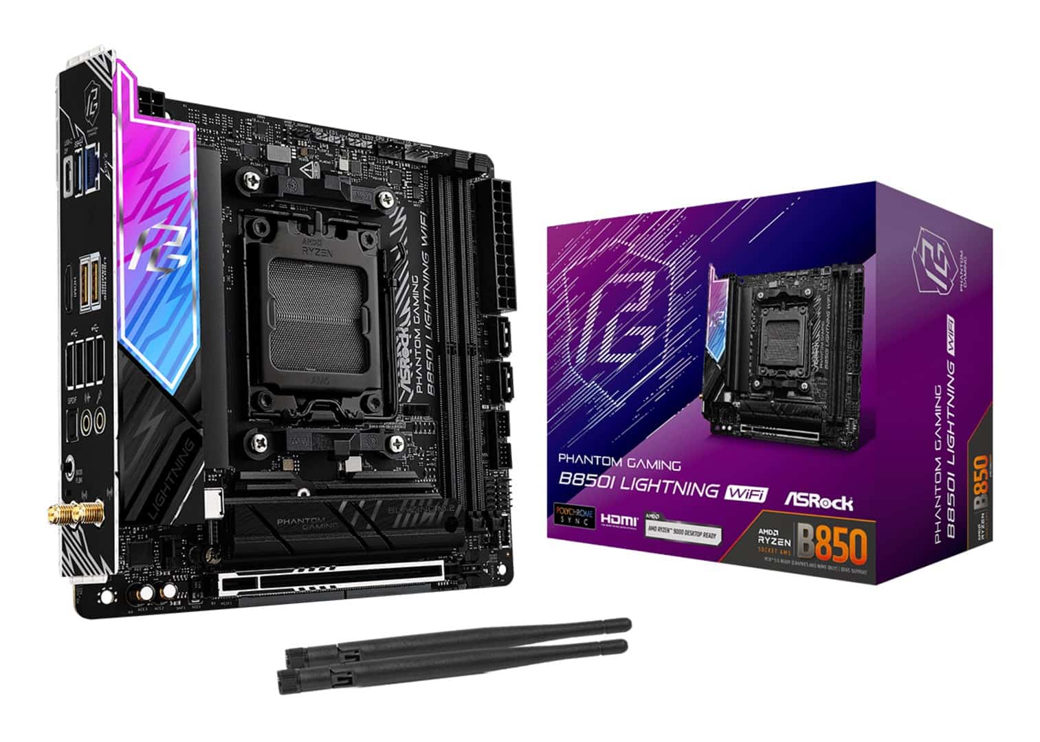 Płyta główna Asrock B850I LIGHTNING WIFI Socket AM5