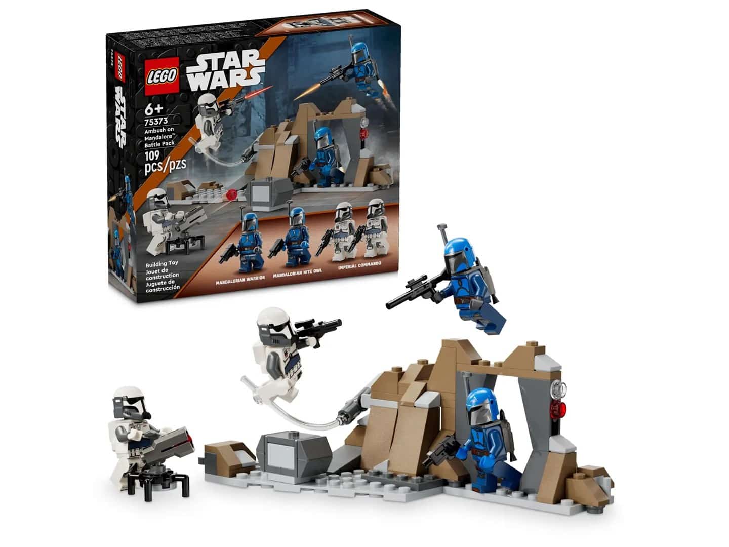 LEGO Star Wars 75373 - Zasadzka na Mandalorze