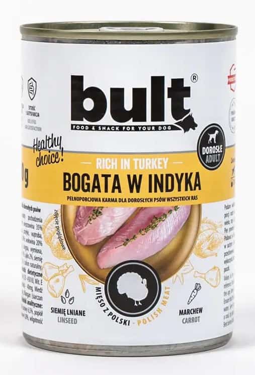 BULT Puszka bogata w indyka 800g