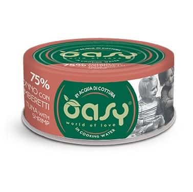 Oasy More Love Tuna with Shrimp 70gr