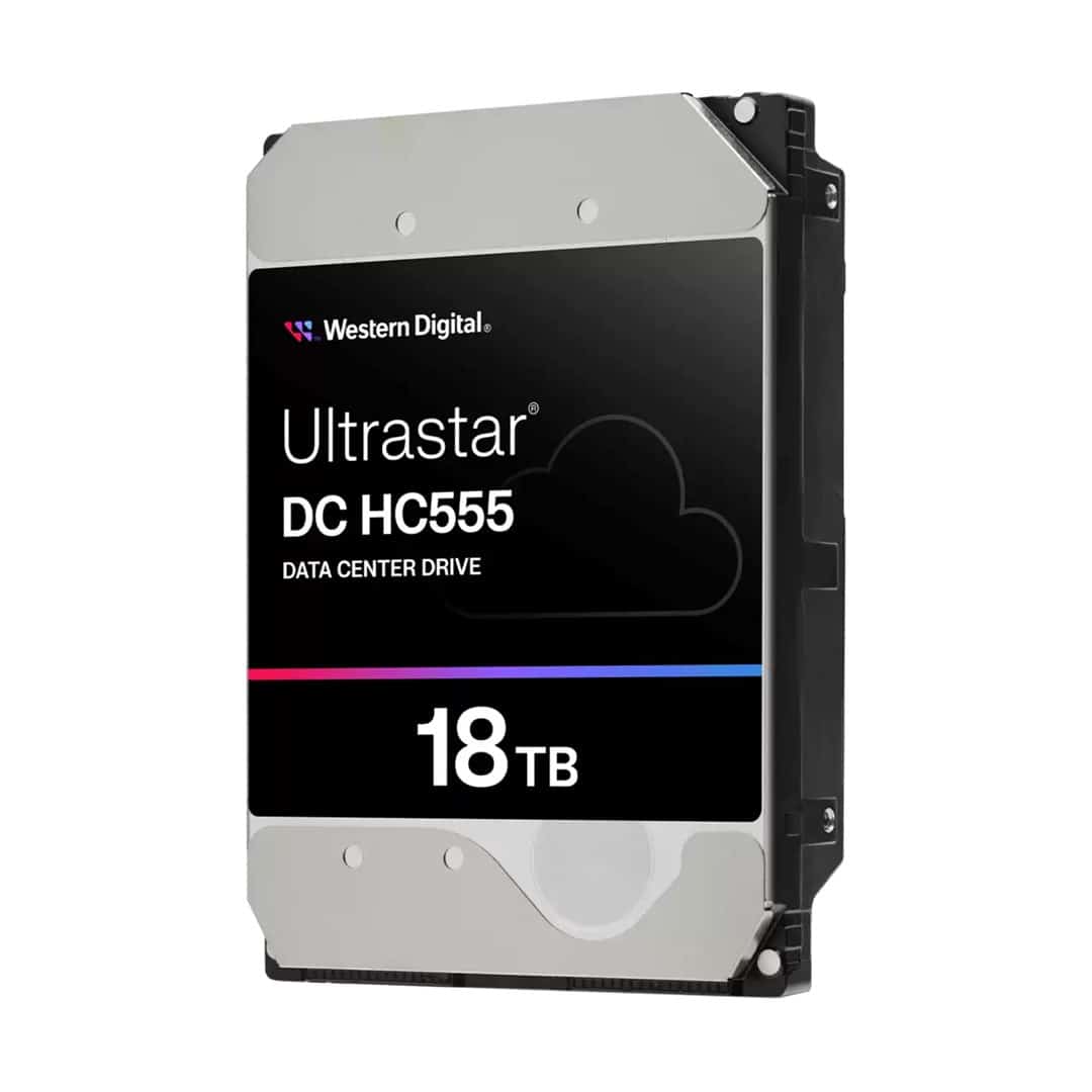 Dysk serwerowy HDD Western Digital Ultrastar DC HC555 WUH722018CL5204 (18 TB; 3.5"; SAS)