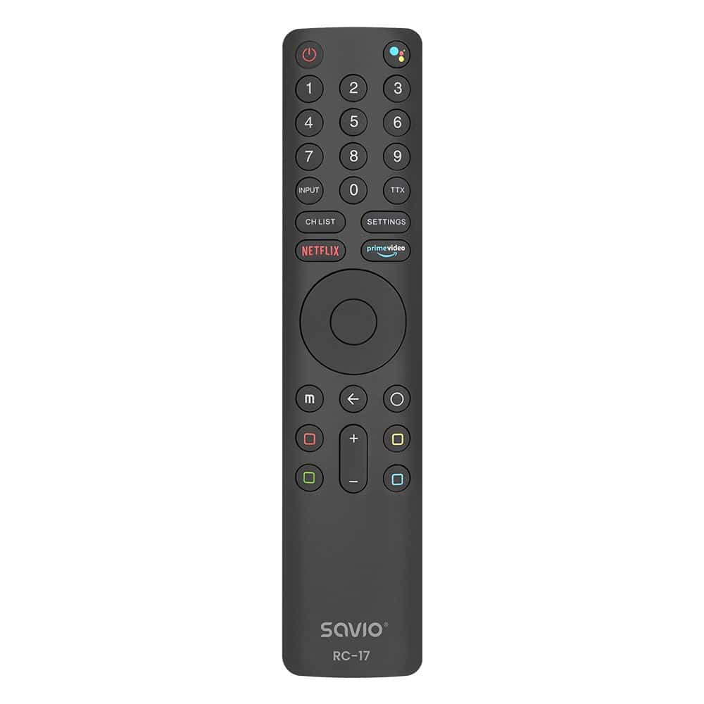 SAVIO PILOT UNIWERSALNY/ZAMIENNIK DO XIAOMI TV, SMART TV RC-17