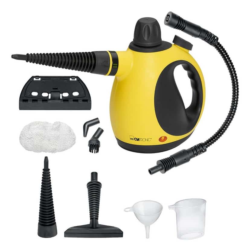 Myjka parowa Clatronic DR 3653, 1050W, żółta