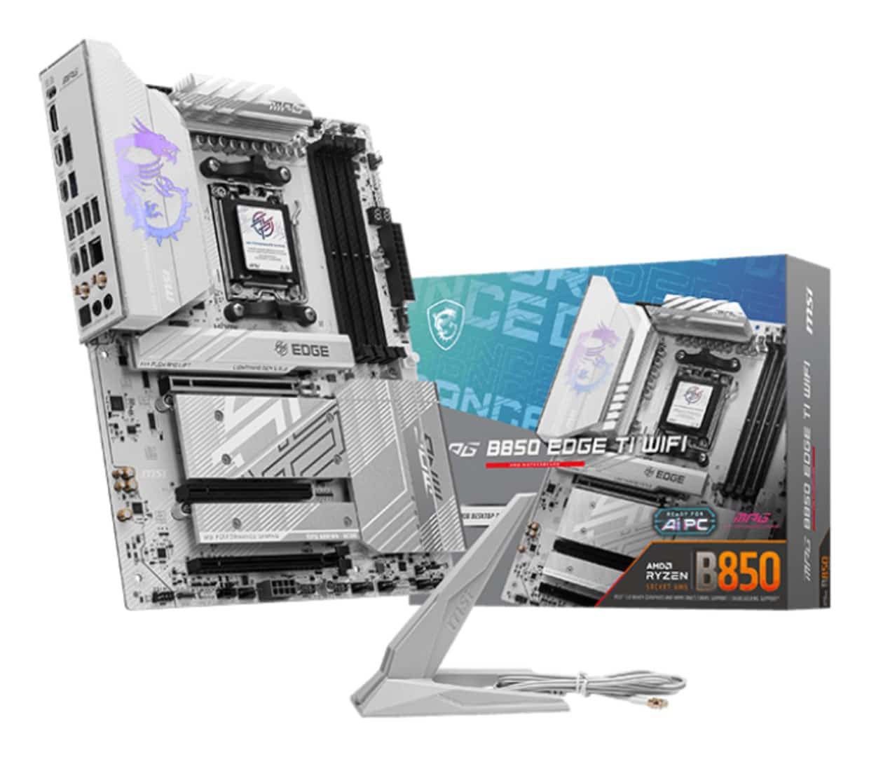 Płyta główna MSI MPG B850 EDGE TI WIFI Socket AM5