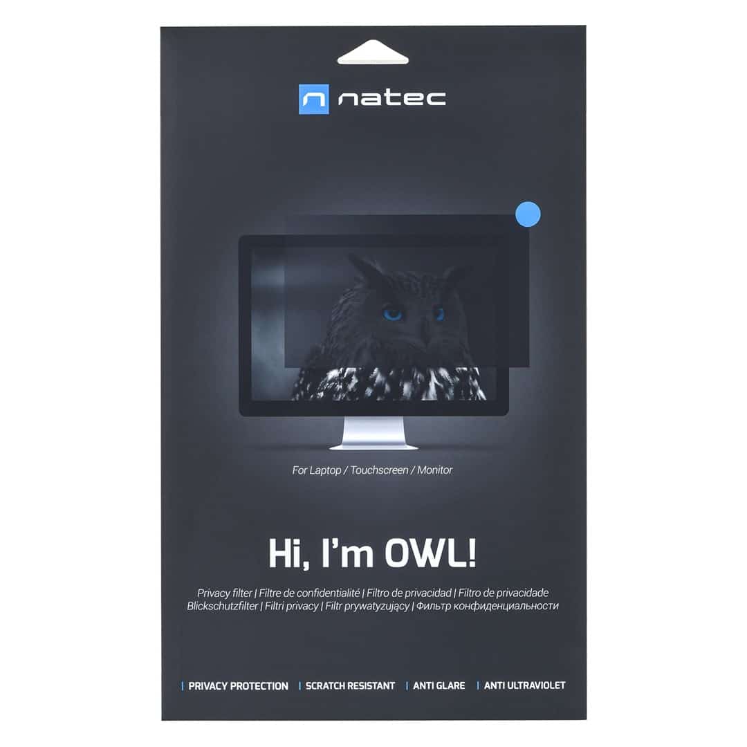 NATEC FILTR PRYWATYZUJĄCY OWL 17.3" 16:9