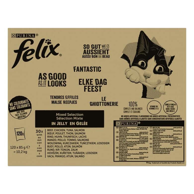Purina Felix MIX 120x85g - Mokra Karma