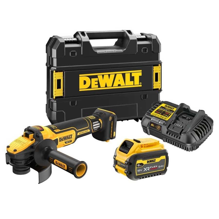 Szlifierka kątowa 125mm, 18V DEWALT DCG409VST1-QW