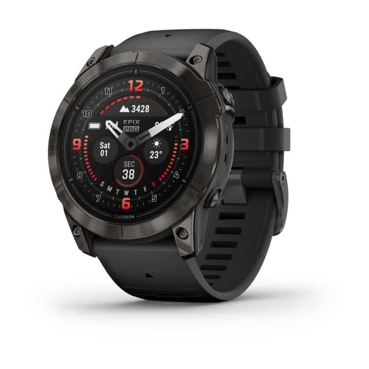 Zegarek sportowy Garmin Epix Pro Gen 2 Sapphire AMOLED 51mm Czarny