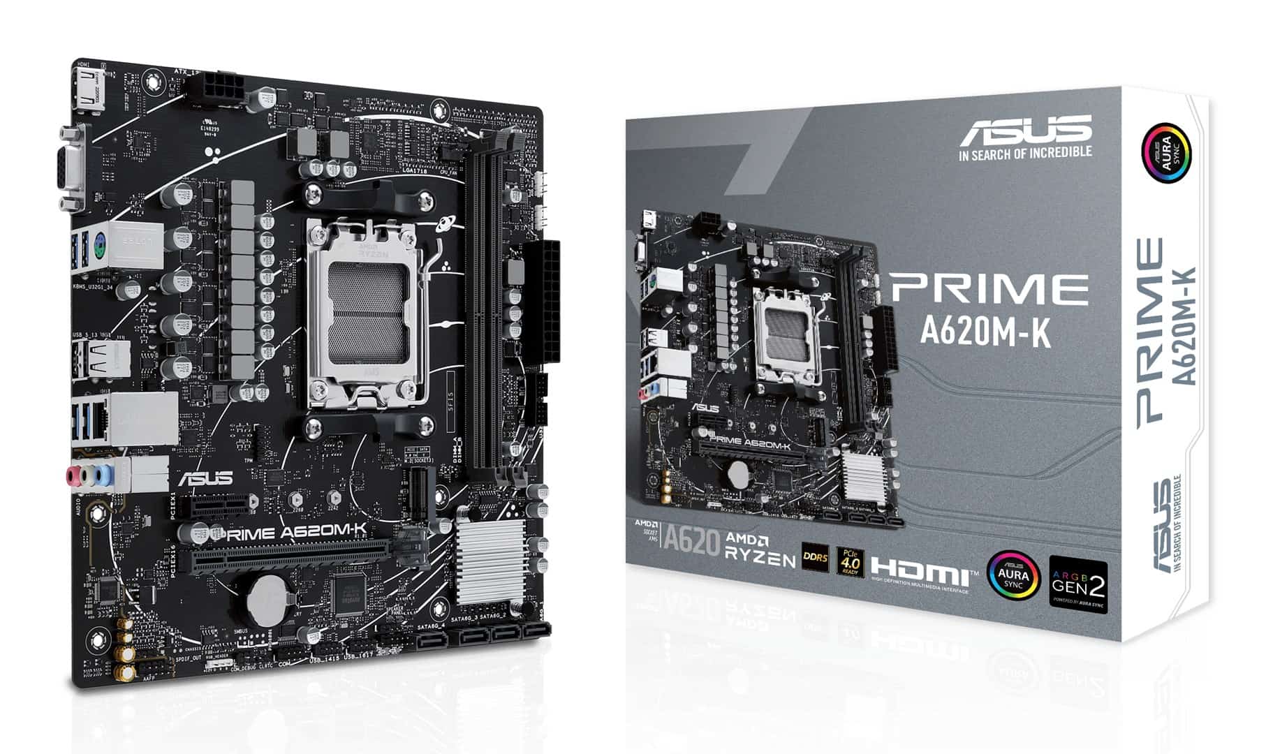 Płyta główna ASUS PRIME A620M-K Socket AM5