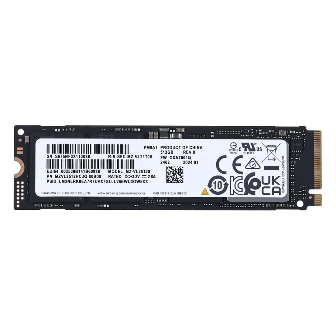 Dysk SSD Samsung PM9A1 512GB M.2 2280