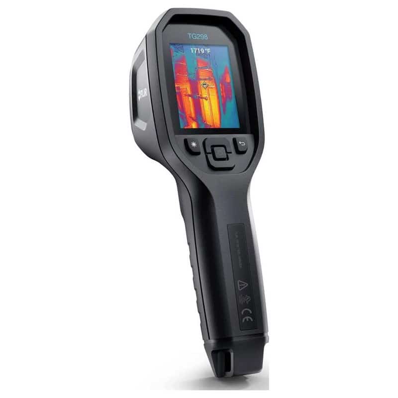 FLIR KAMERA TERMOWIZYJNA WYSOKOTEMPERATUROWA 160X120 MSX SUPER RESOLUTION 320X240, -25°C DO 1080°C LASER TG298